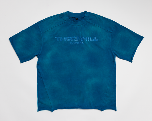 SAMPLE Rhinestone Beaded Tee